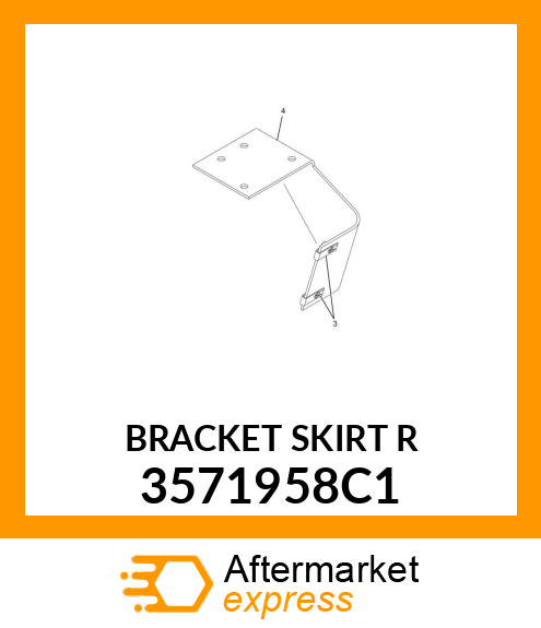 BRACKET_SKIRT_R 3571958C1