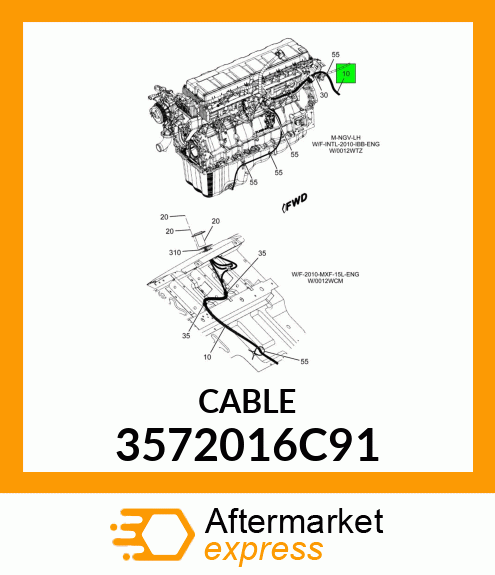 CABLE 3572016C91