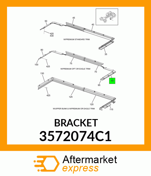 BRACKET 3572074C1