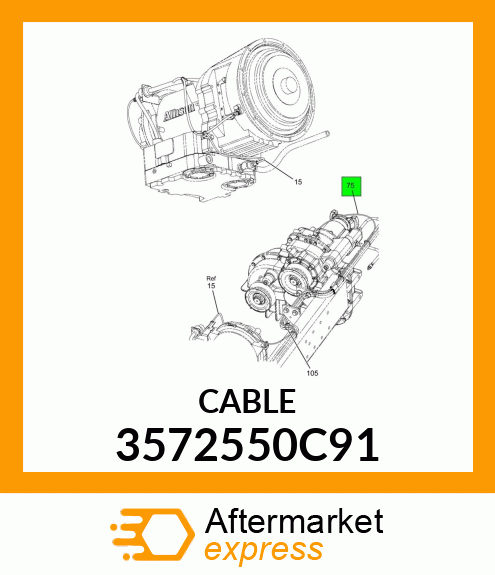 CABLE 3572550C91