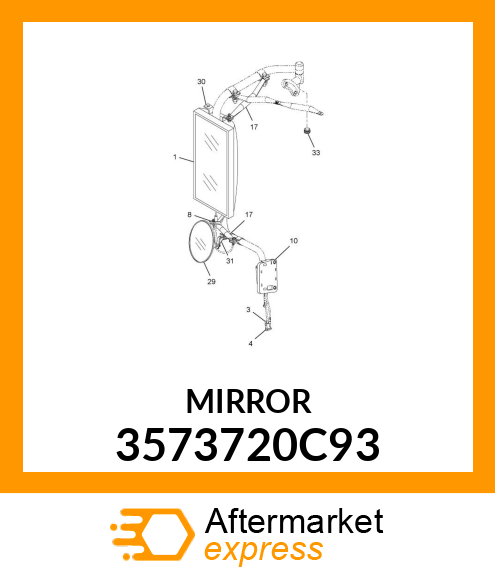 MIRROR 3573720C93