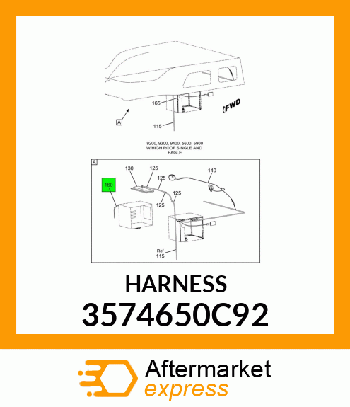 HARNESS 3574650C92