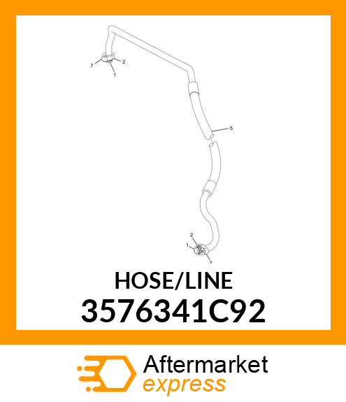 HOSE/LINE 3576341C92