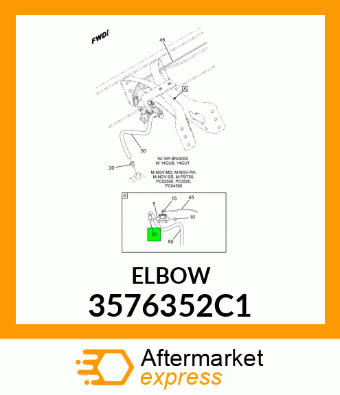 ELBOW 3576352C1