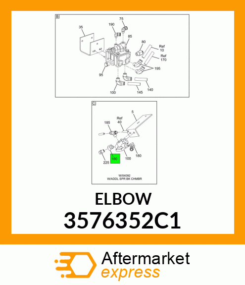 ELBOW 3576352C1