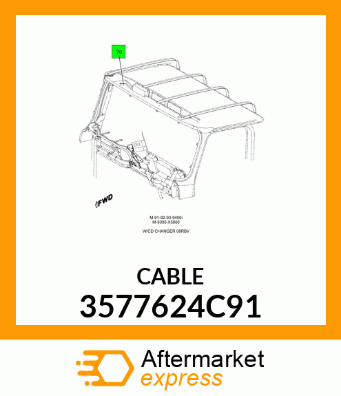 CABLE 3577624C91