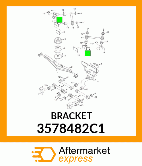 BRACKET 3578482C1