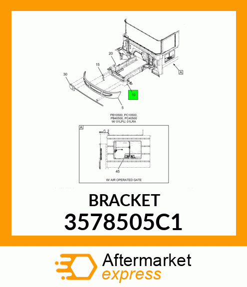 BRACKET 3578505C1