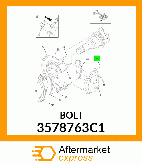 BOLT 3578763C1