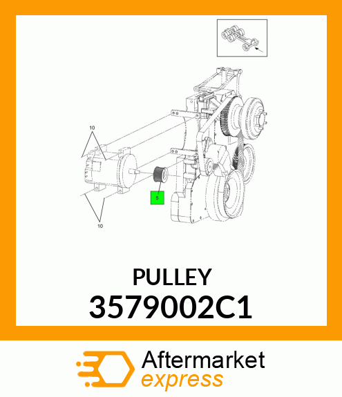 PULLEY 3579002C1