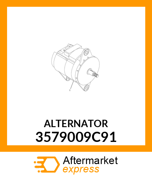 ALTERNATOR 3579009C91