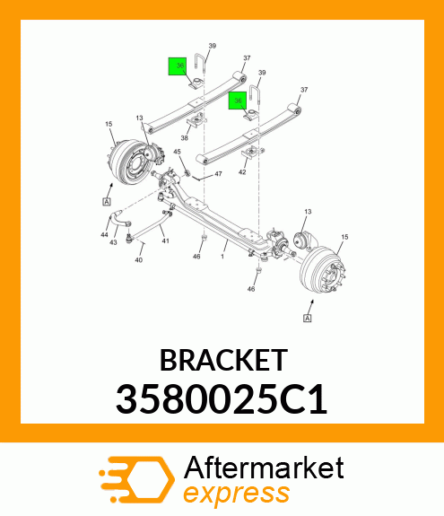 BRACKET 3580025C1