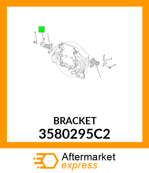 BRACKET 3580295C2