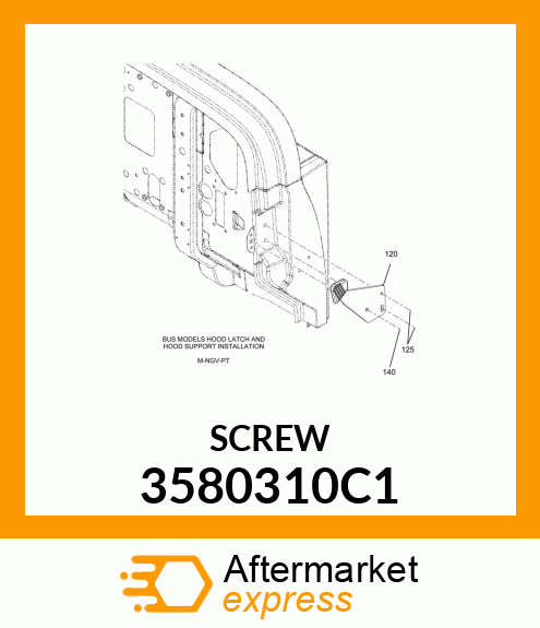 SCREW 3580310C1