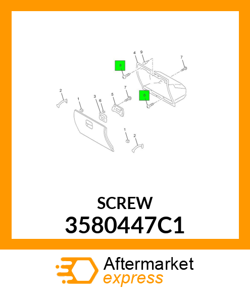 SCREW 3580447C1