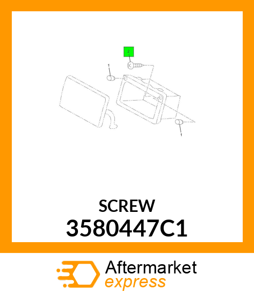 SCREW 3580447C1