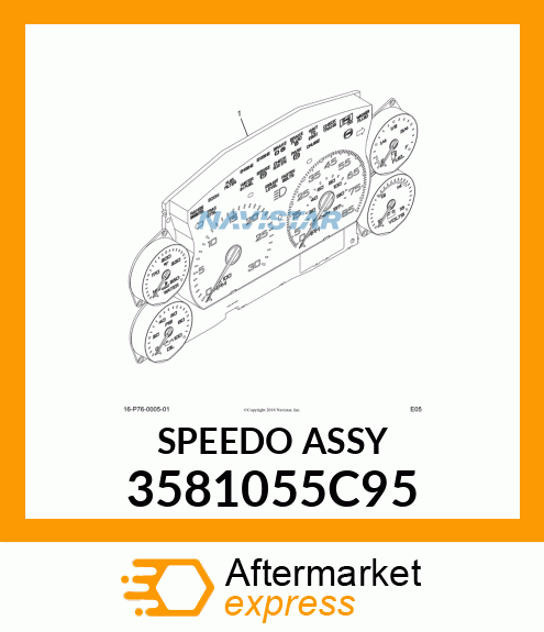 SPEEDOASSY 3581055C95