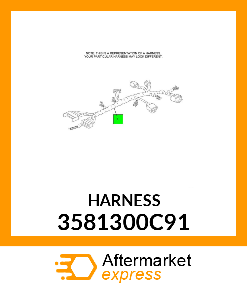 HARNESS 3581300C91