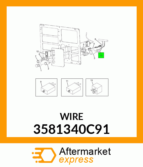 WIRE 3581340C91