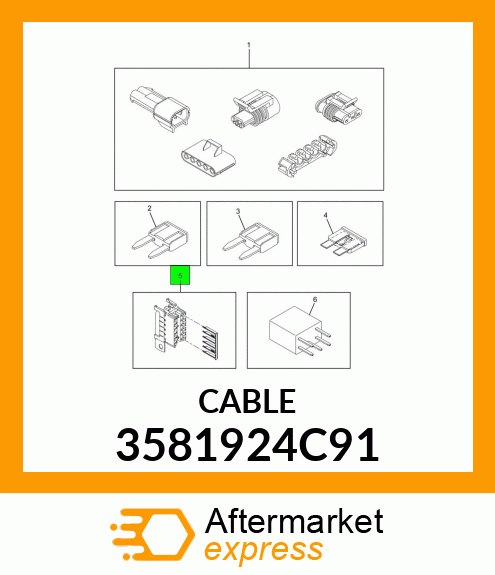 CABLE 3581924C91