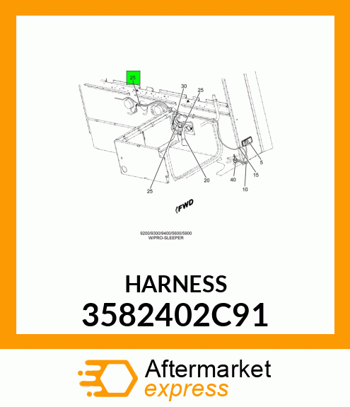 HARNESS 3582402C91