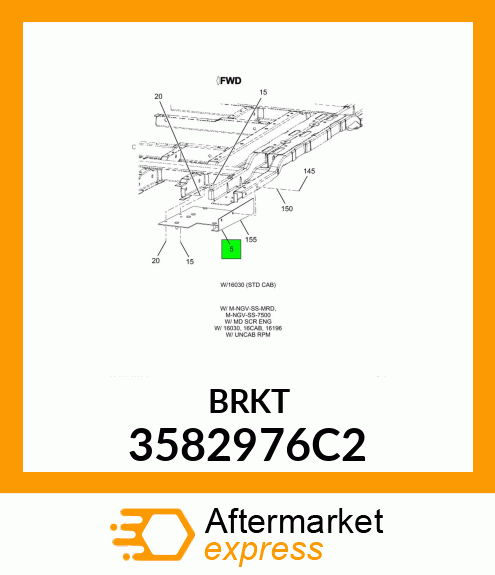 BRKT 3582976C2