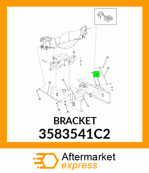 BRACKET 3583541C2