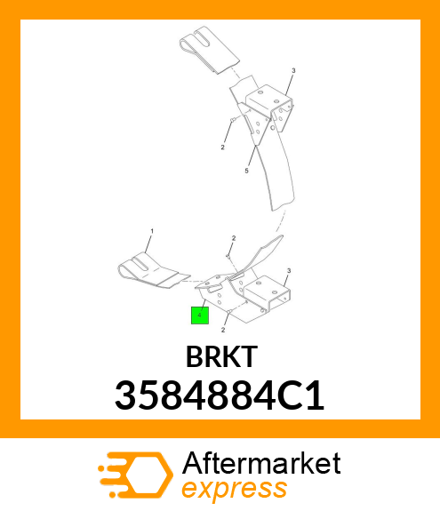 BRKT 3584884C1