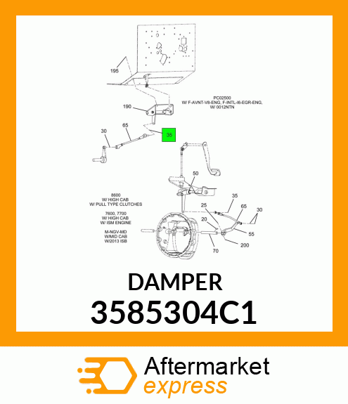 DAMPER 3585304C1