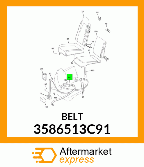 BELT 3586513C91