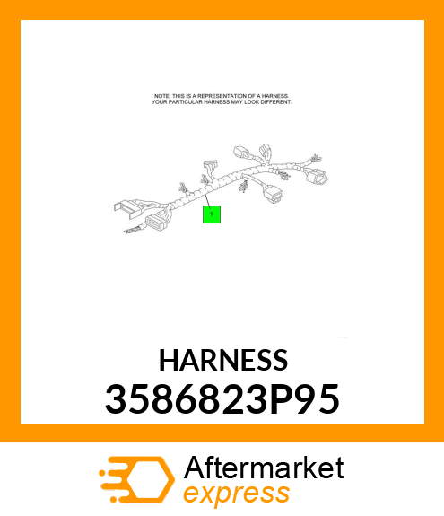 HARNESS 3586823P95