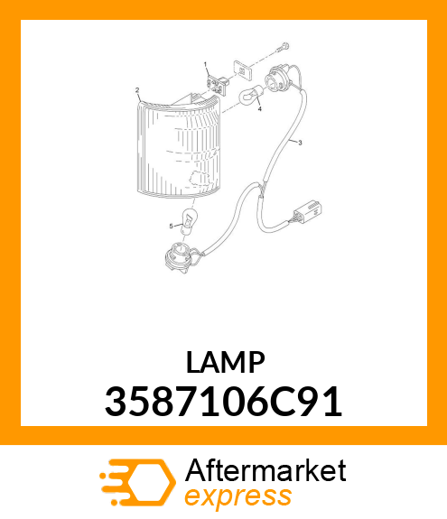 LAMP 3587106C91