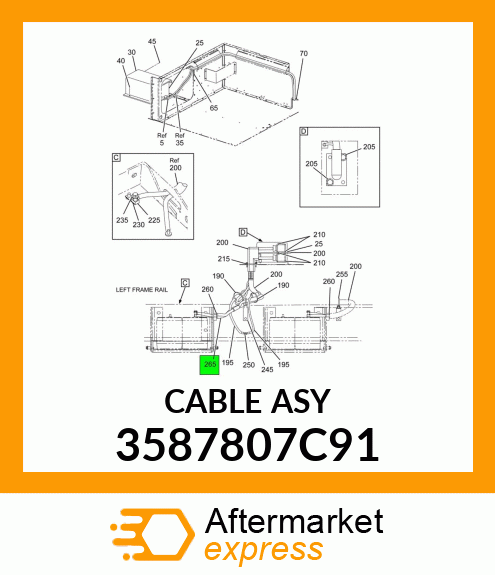 CABLEASY 3587807C91