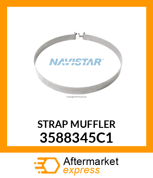 STRAP_MUFFLER 3588345C1