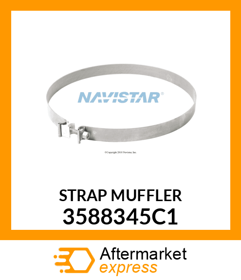 STRAP_MUFFLER 3588345C1