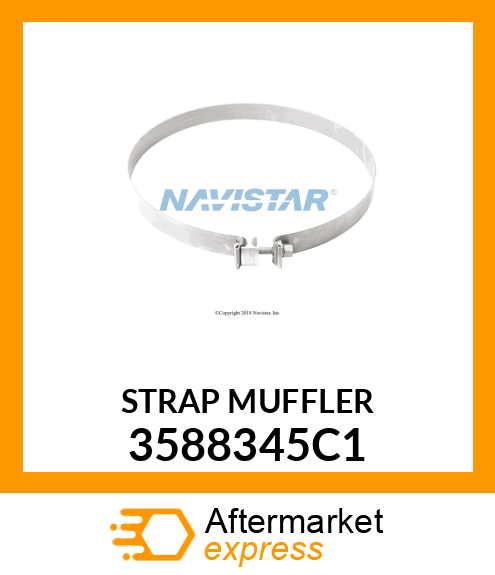 STRAP_MUFFLER 3588345C1