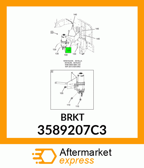 BRKT 3589207C3