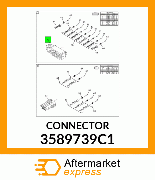 CONNECTOR 3589739C1