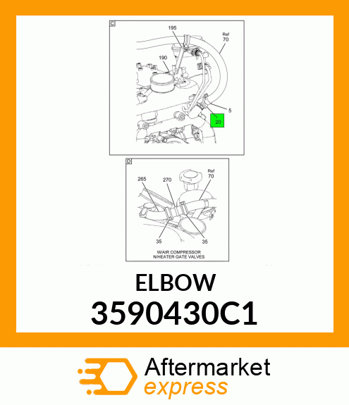 ELBOW 3590430C1