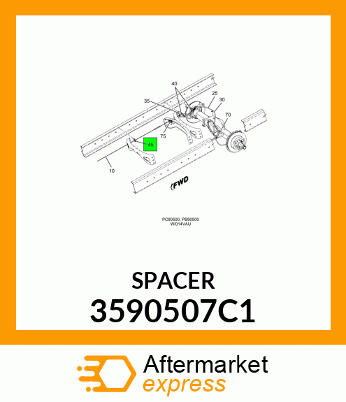 SPACER 3590507C1