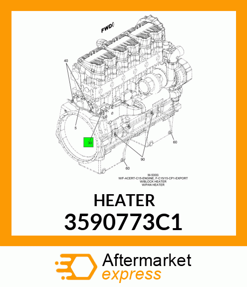 HEATER 3590773C1