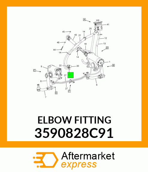 ELBOWFITTING 3590828C91