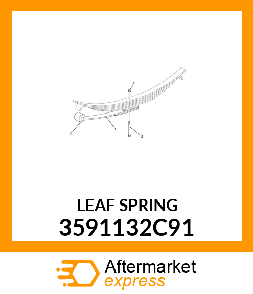 LEAFSPRING 3591132C91