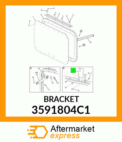 BRACKET 3591804C1