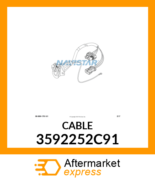 CABLE 3592252C91