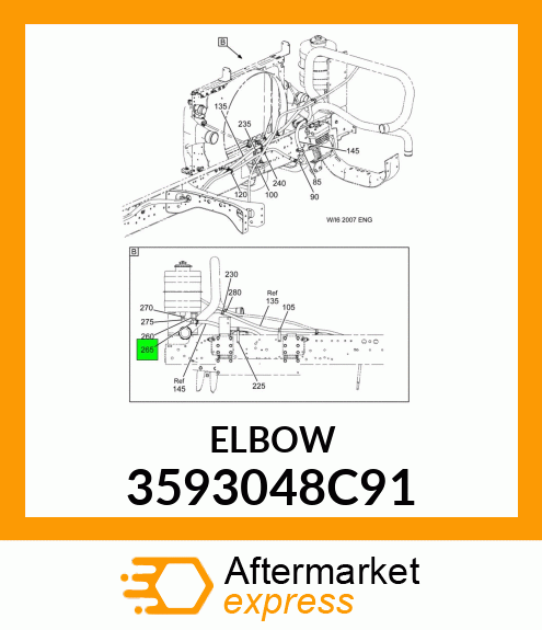 ELBOW 3593048C91