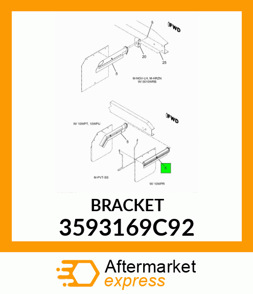 BRACKET 3593169C92