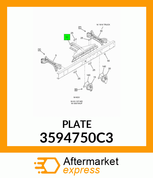 PLATE 3594750C3