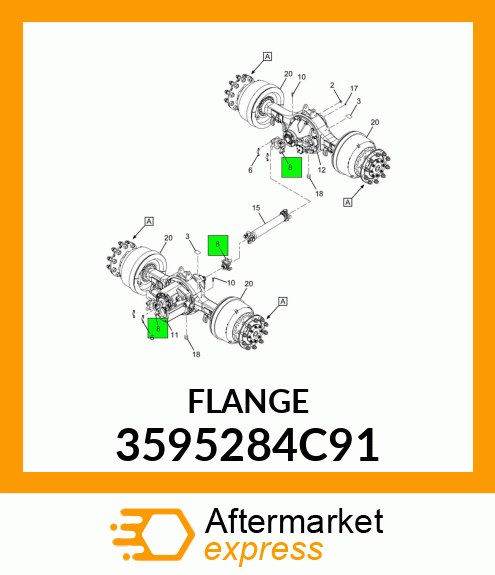 FLANGE 3595284C91