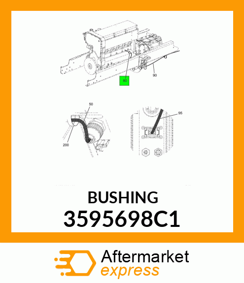 BUSHING 3595698C1